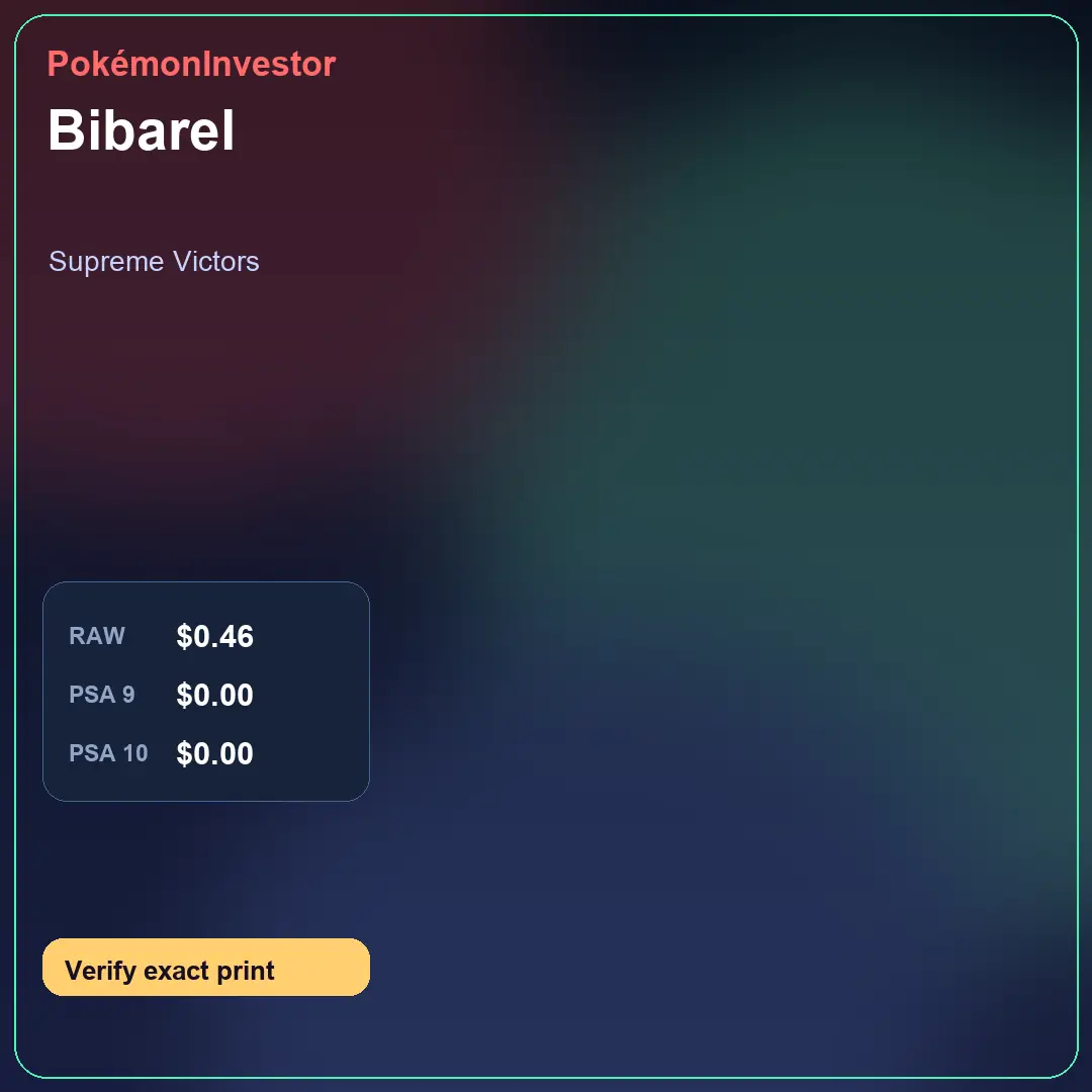 Card research image for Bibarel