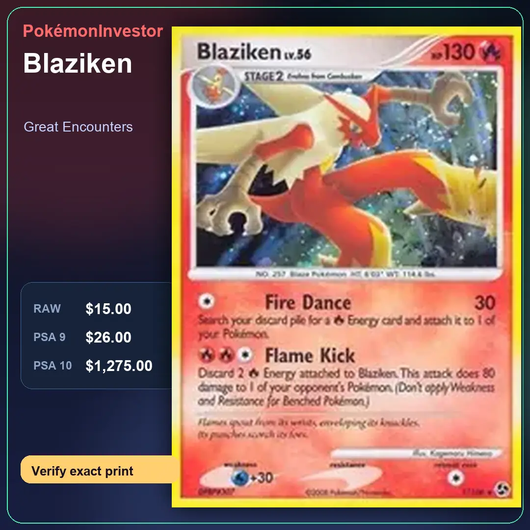 Card research image for Blaziken