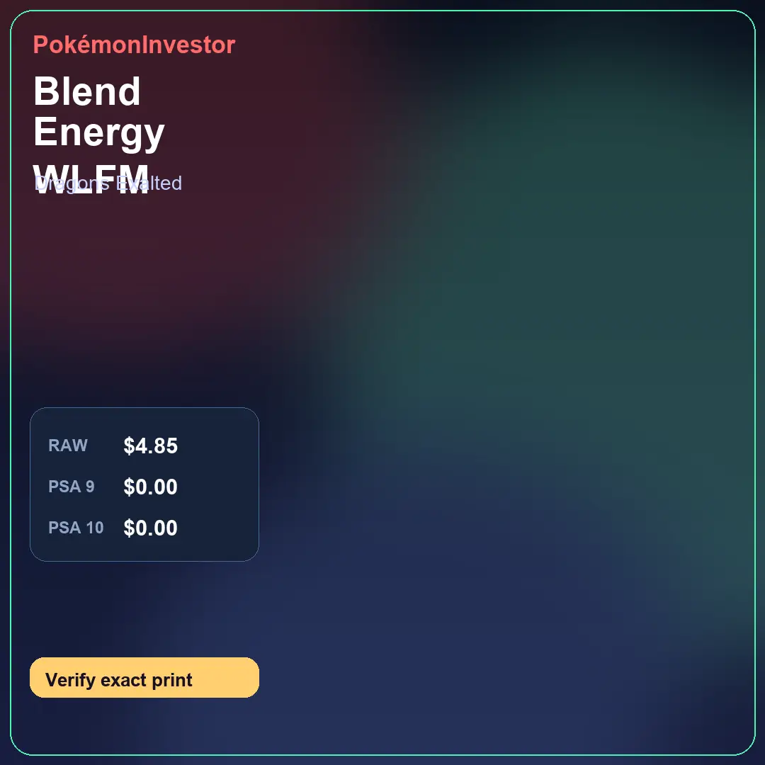 Card research image for Blend Energy WLFM