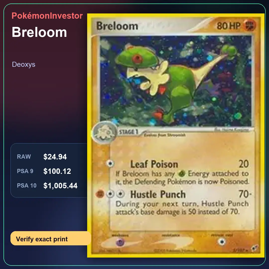 Card research image for Breloom