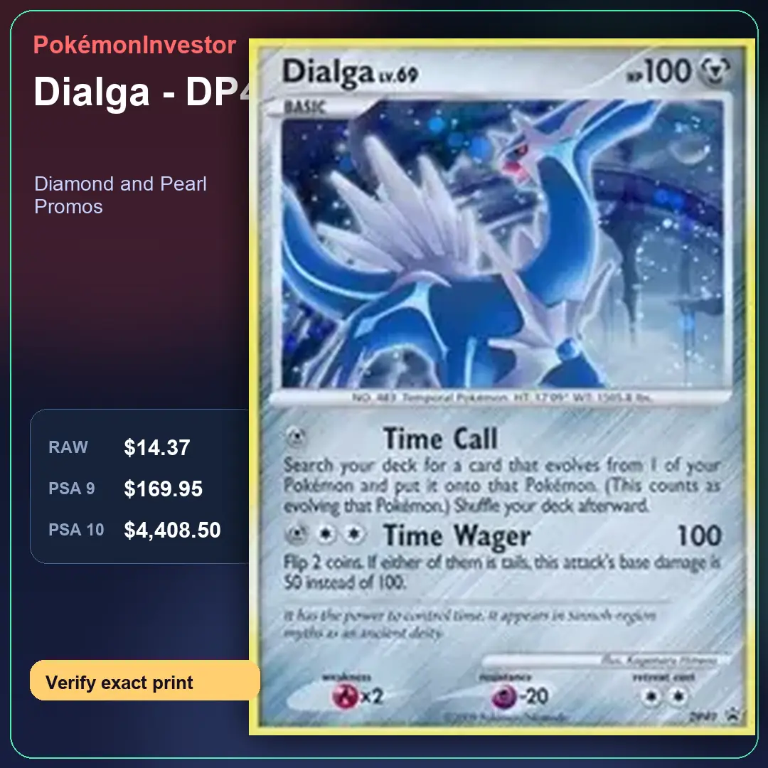 Card research image for Dialga - DP49