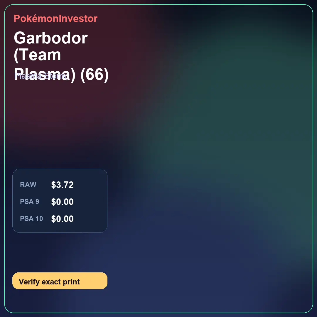 Card research image for Garbodor (Team Plasma) (66)