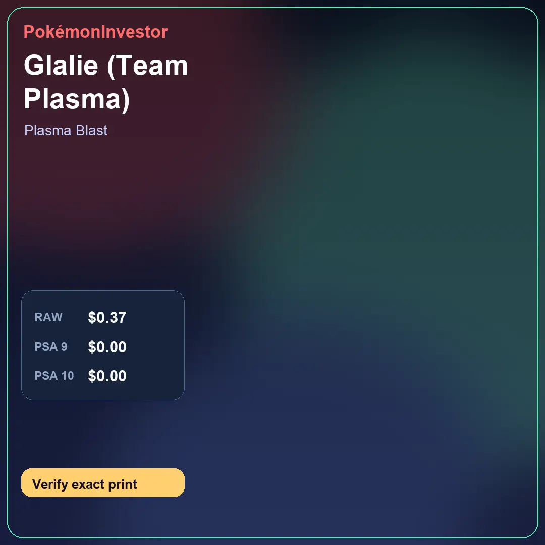 Card research image for Glalie (Team Plasma)