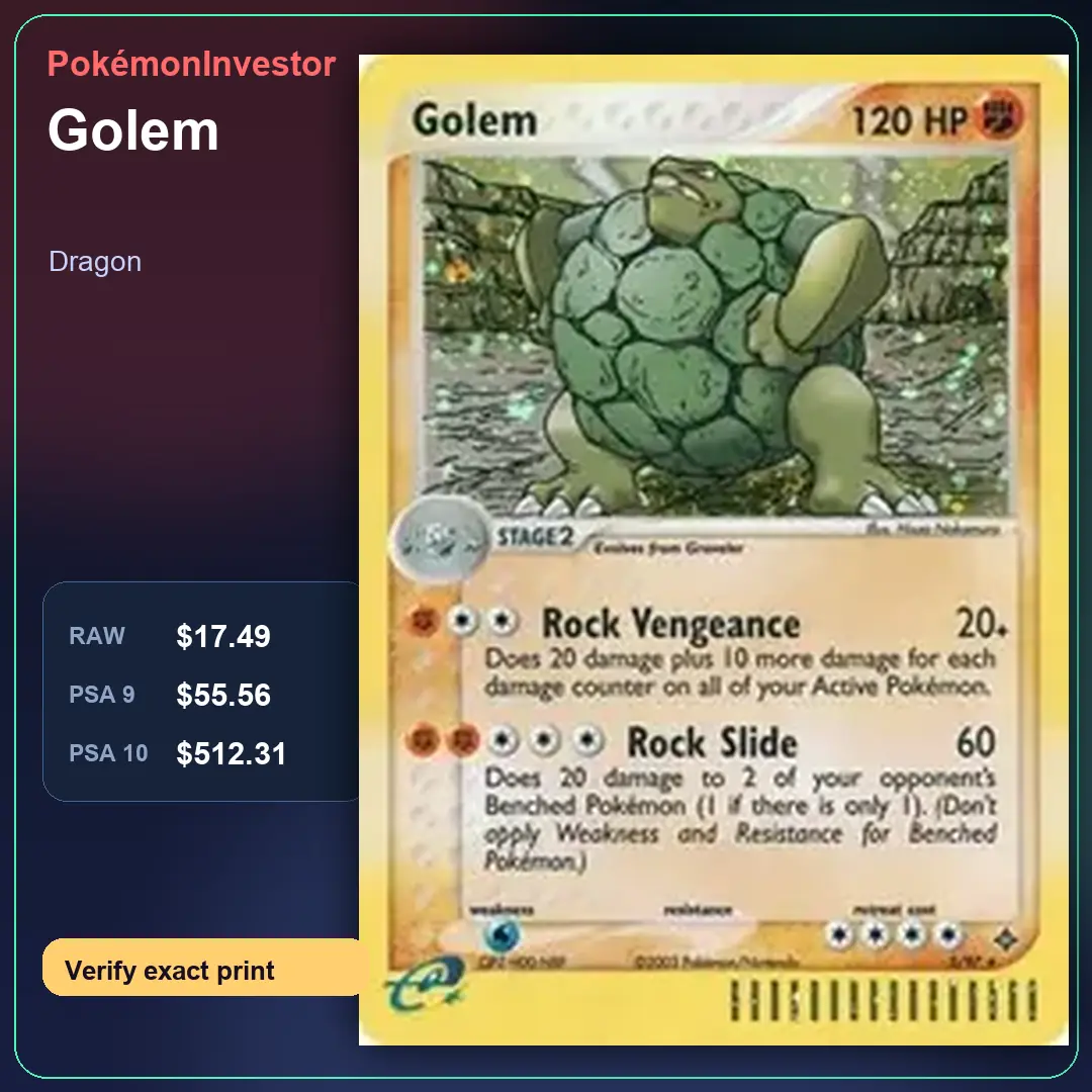 Card research image for Golem