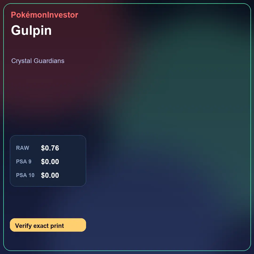 Card research image for Gulpin