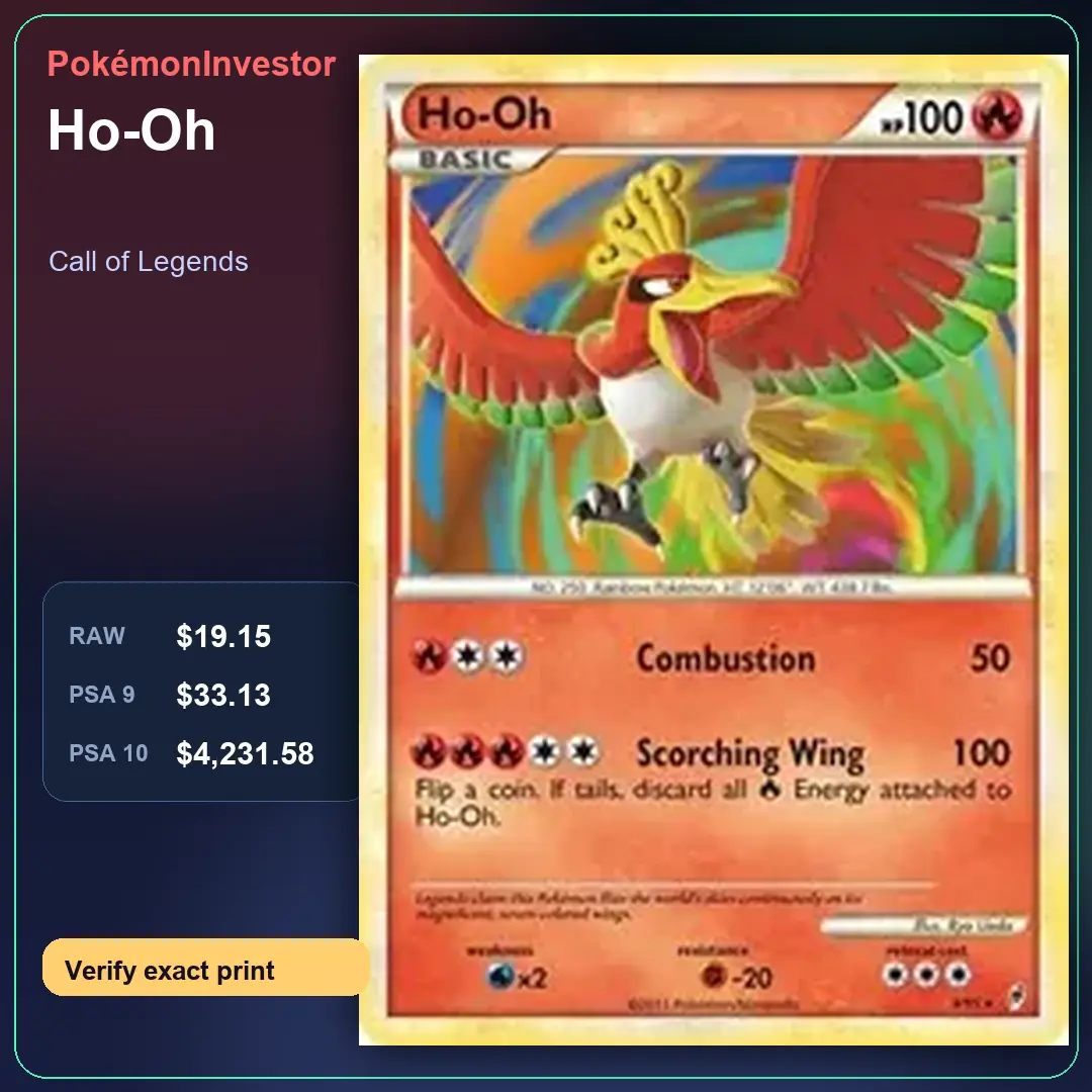Card research image for Ho-Oh