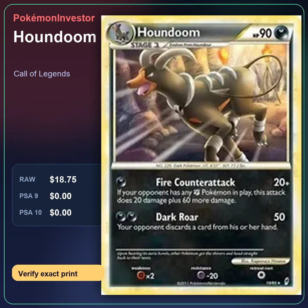 Card research image for Houndoom