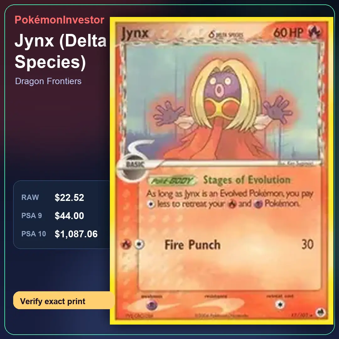 Card research image for Jynx (Delta Species)