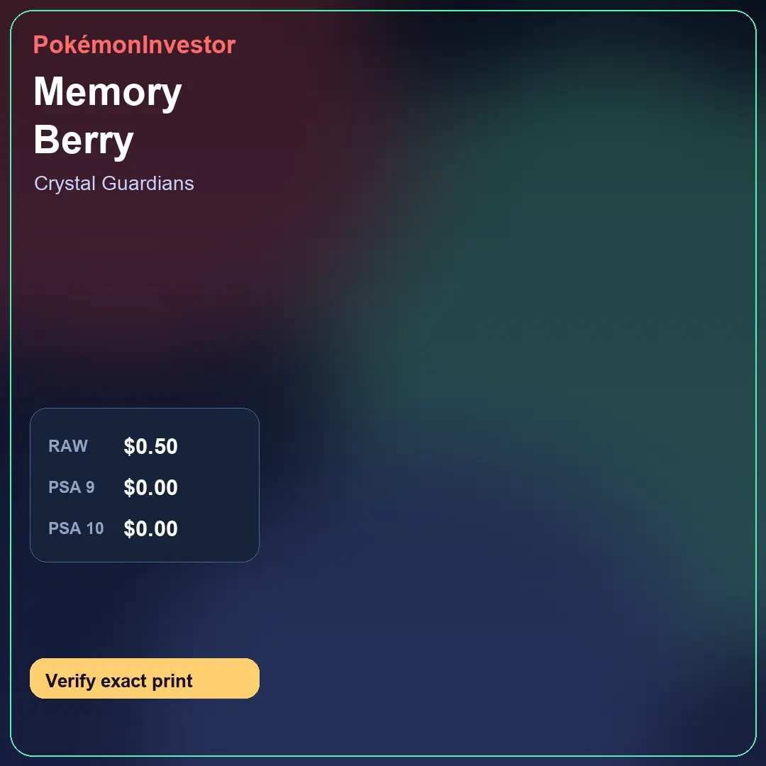 Card research image for Memory Berry