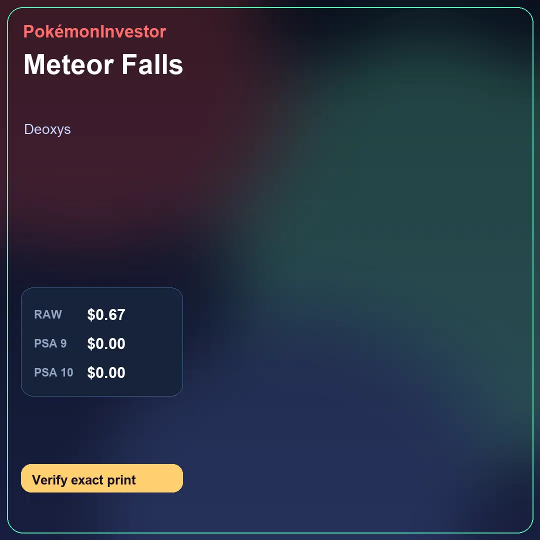 Card research image for Meteor Falls