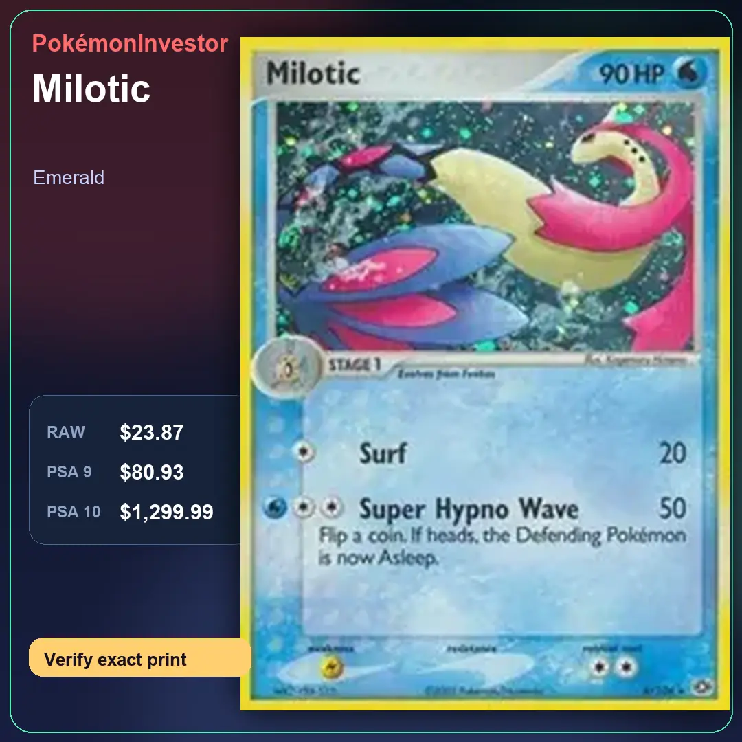 Card research image for Milotic