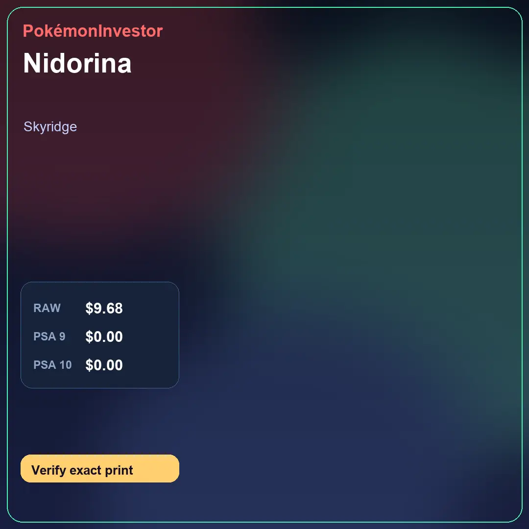 Card research image for Nidorina