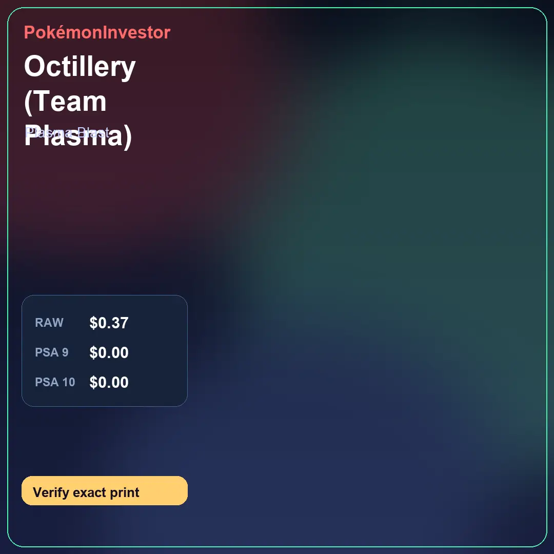 Card research image for Octillery (Team Plasma)