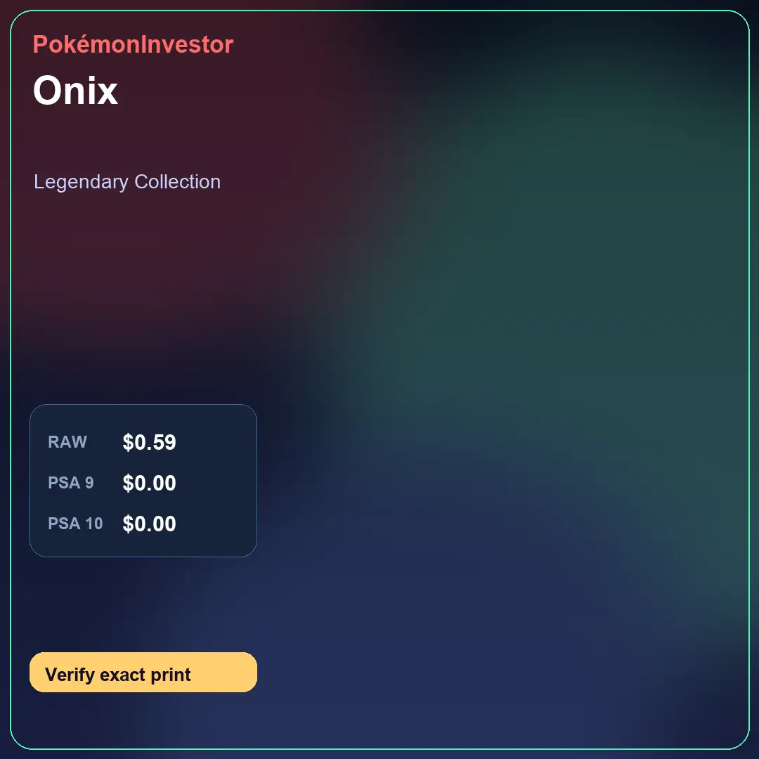Card research image for Onix
