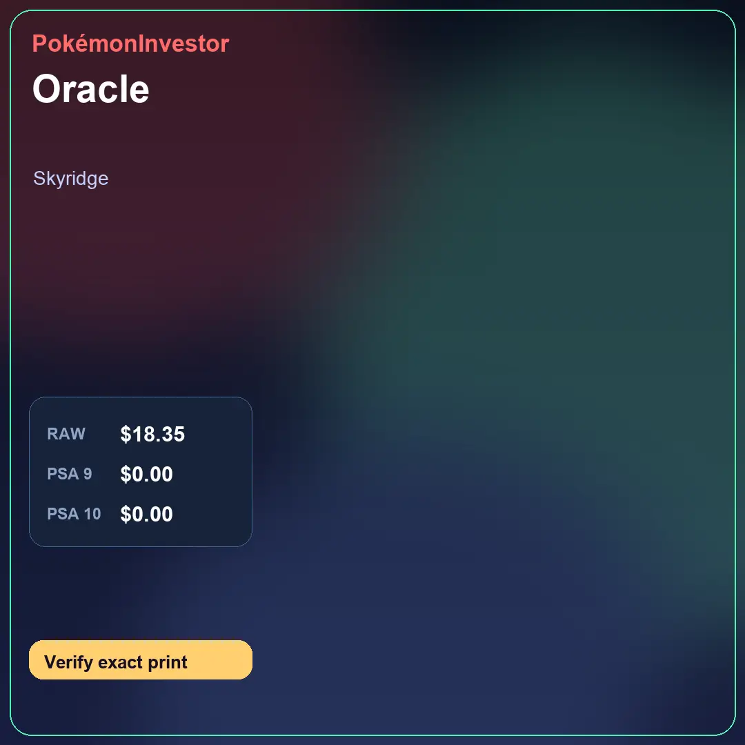 Card research image for Oracle