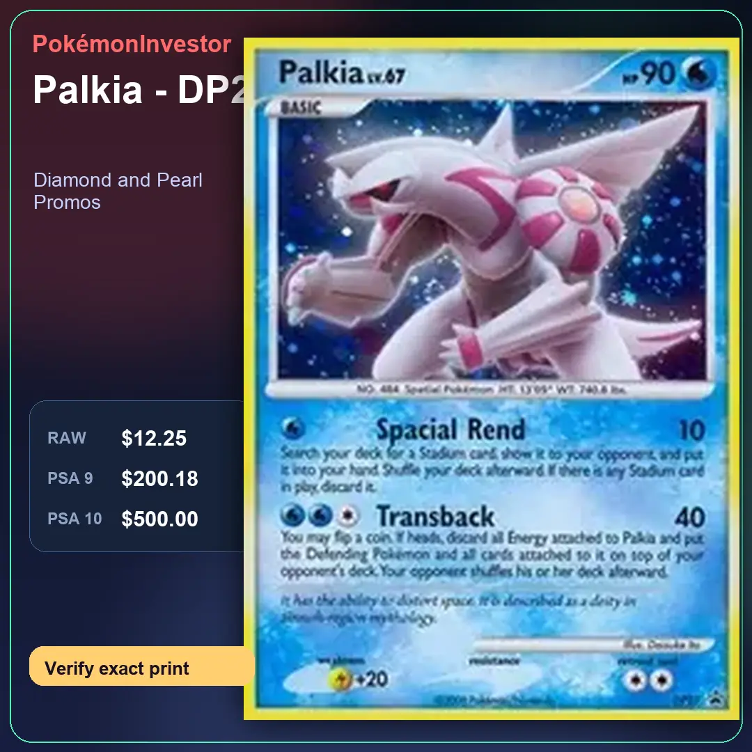Card research image for Palkia - DP27