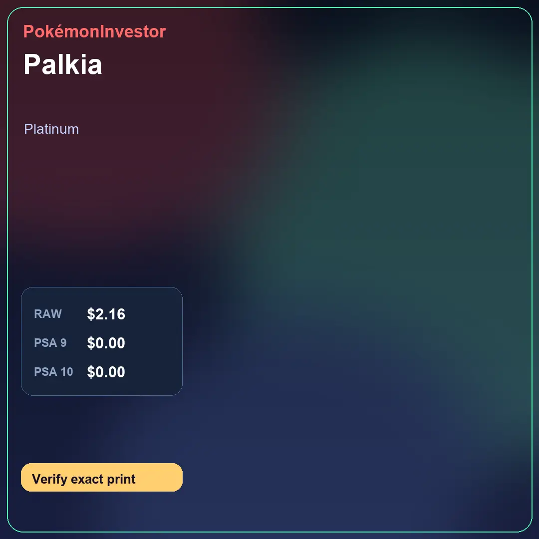 Card research image for Palkia