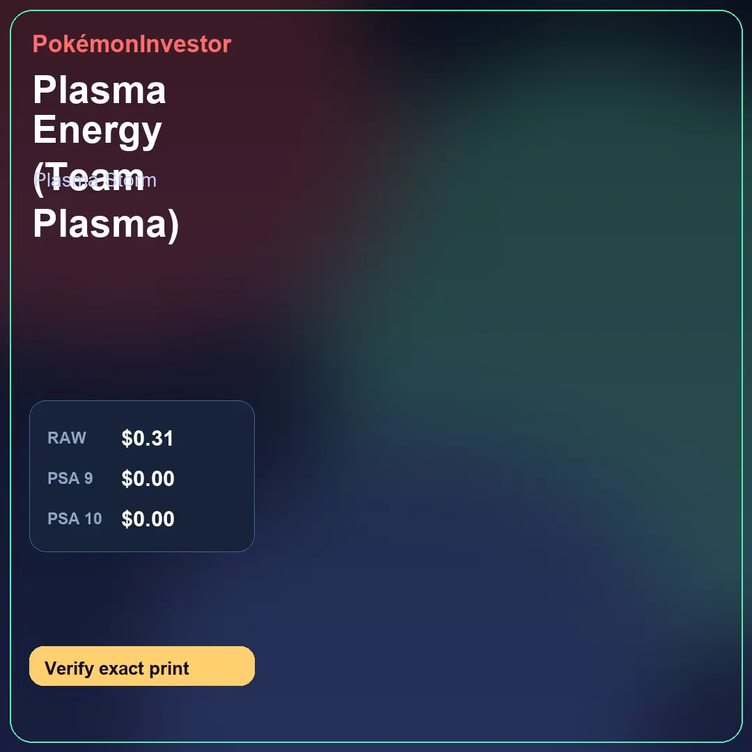Card research image for Plasma Energy (Team Plasma)