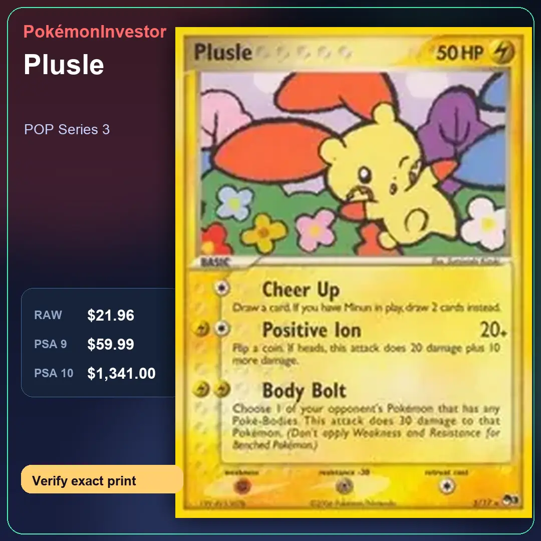 Card research image for Plusle