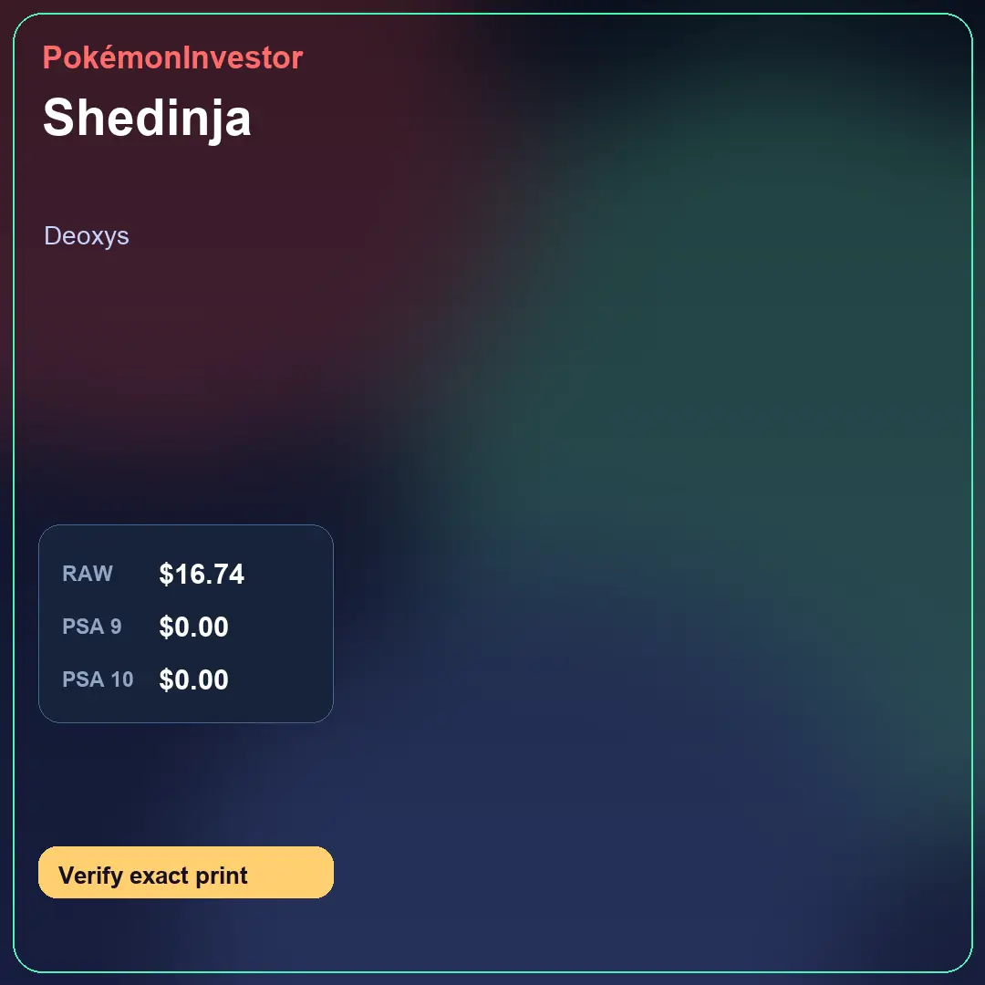 Card research image for Shedinja