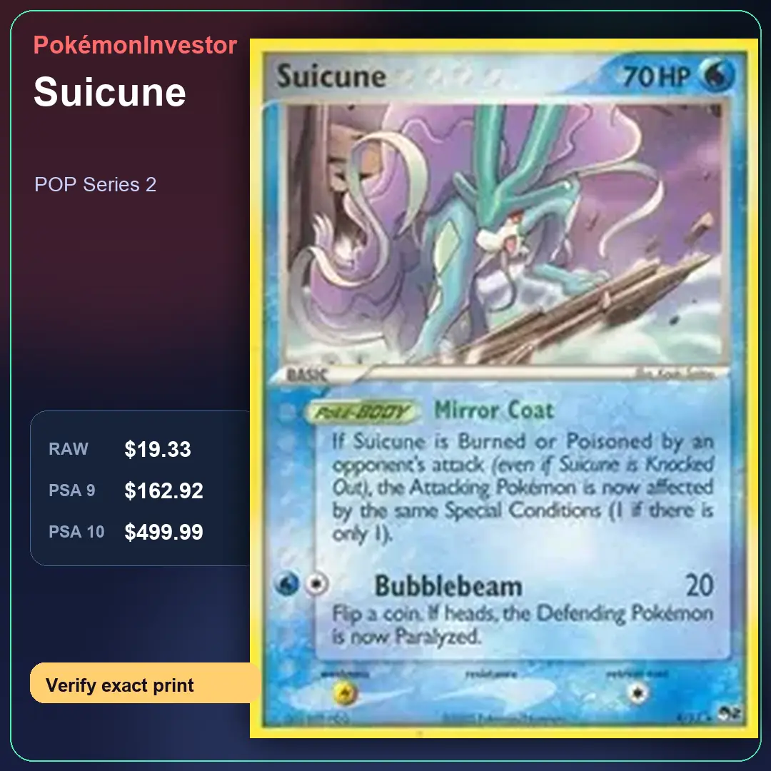 Card research image for Suicune