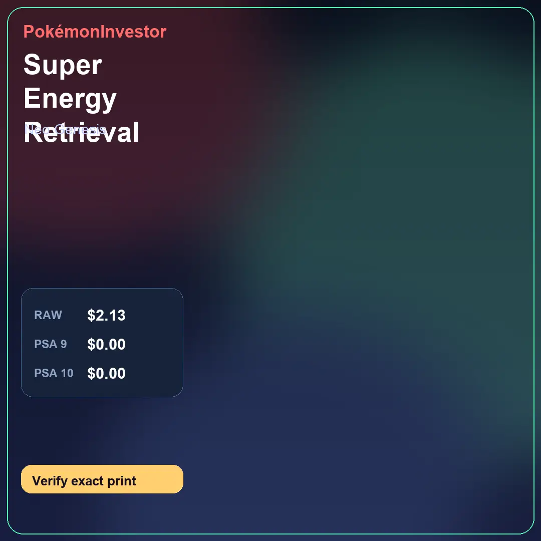 Card research image for Super Energy Retrieval