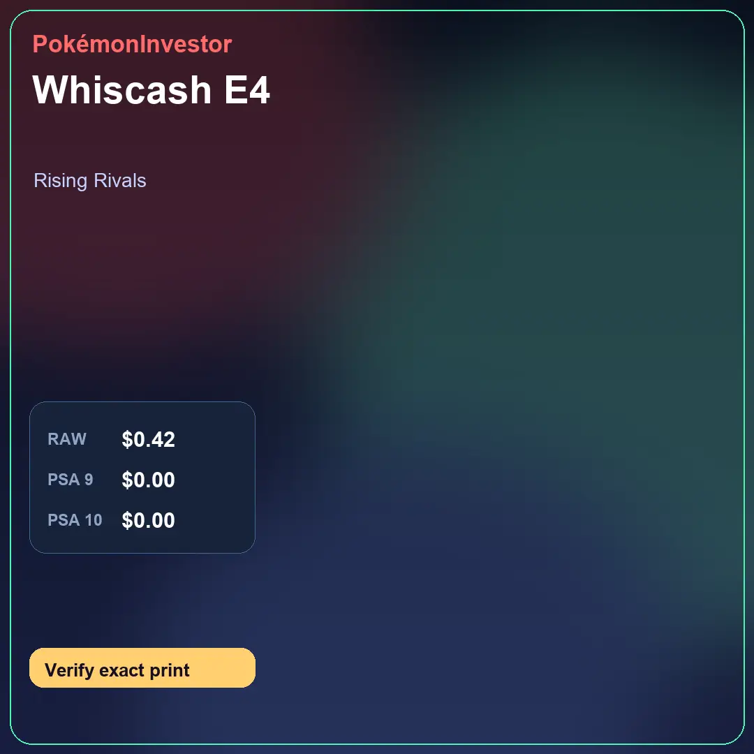 Card research image for Whiscash E4