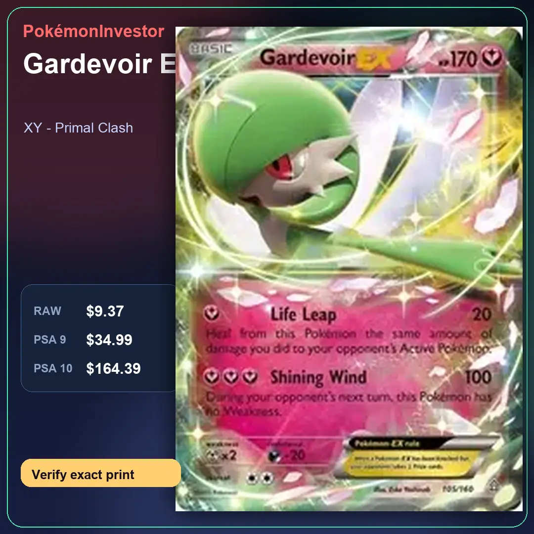 Card research image for Gardevoir EX