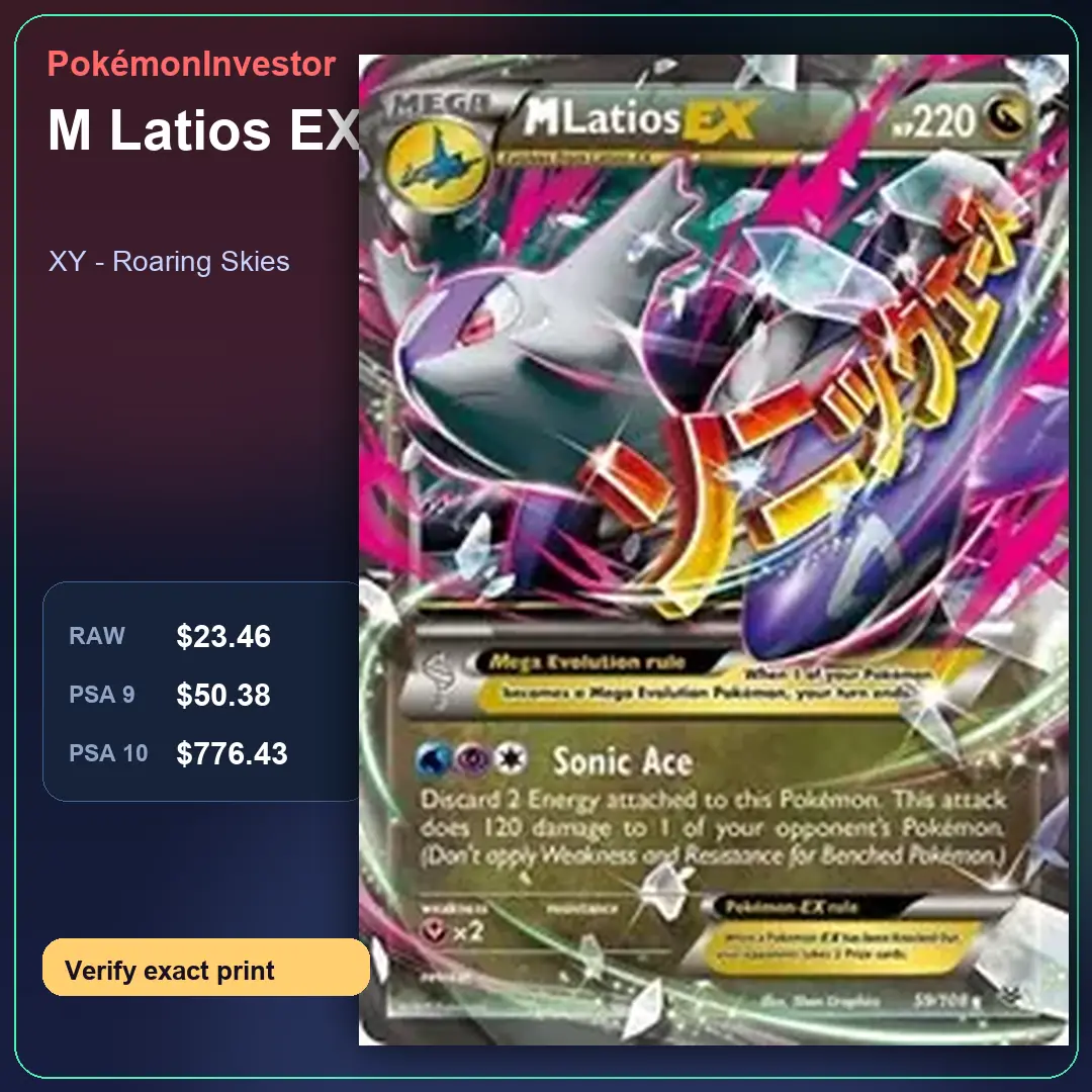Card research image for M Latios EX